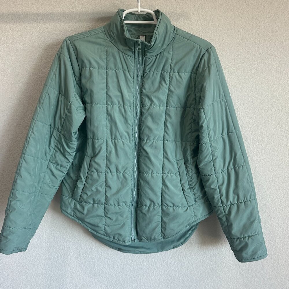 Threads 4 Thought Green Athene Packable Puffer Jacket Coat - Picture 2 of 6